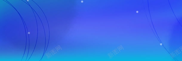 蓝色背景简约创意bannerjpg设计背景_新图网 https://ixintu.com 台历 小清新 简约 设计