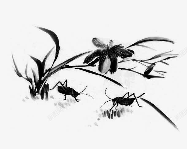 水墨画中国风png免抠素材_新图网 https://ixintu.com 中国风 国画 水墨 水墨战场 艺术