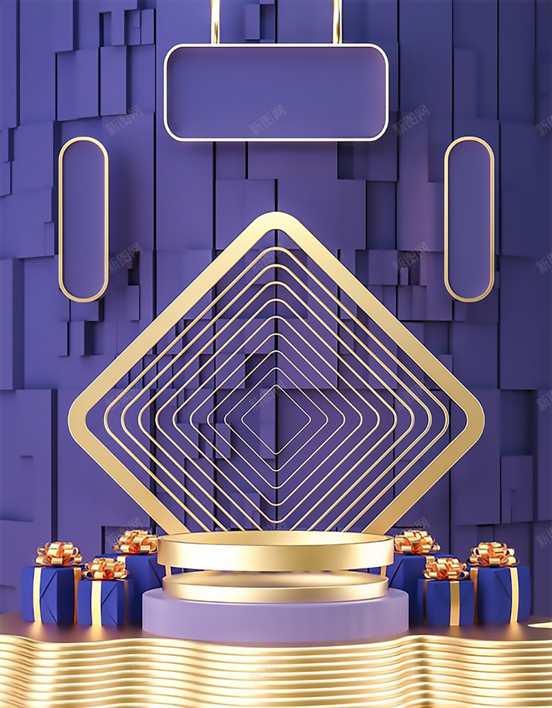 天猫场景搭建jpg设计背景_新图网 https://ixintu.com 场景 搭建 电商 简约
