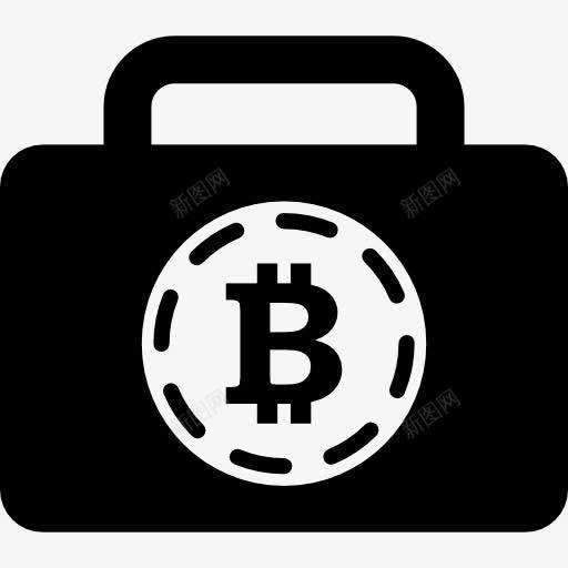 比特币袋图标png_新图网 https://ixintu.com 包 数字接口 标志 比特币 符号 袋 袋钱 货币 钱 钱字符号