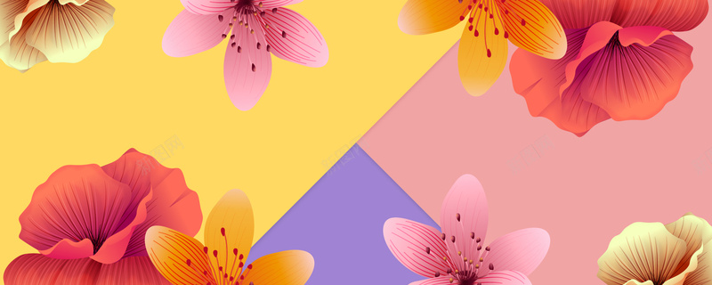 淘宝红色手绘化妆品花朵背景矢量图ai设计背景_新图网 https://ixintu.com 几何图形 几何图案 化妆品 女性 女装 手绘 护肤 植物 环保 电商 美妆 美白 花朵 矢量图
