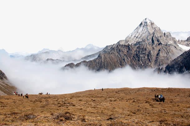 贡嘎山景区png免抠素材_新图网 https://ixintu.com 康定贡嘎山 旅游景区 著名景点 贡嘎山景区