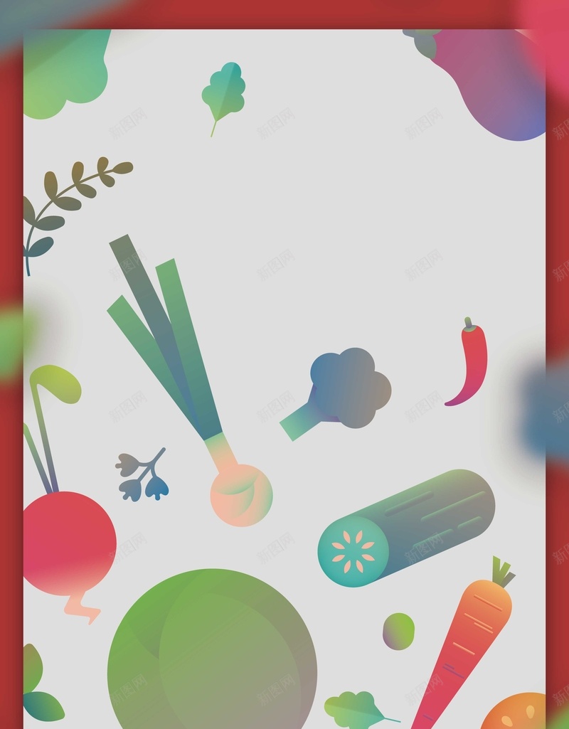 扁平化蔬菜背景装饰矢量图ai设计背景_新图网 https://ixintu.com 几何 小清新 扁平 扁平化 渐变 背景装饰 蔬菜 矢量图
