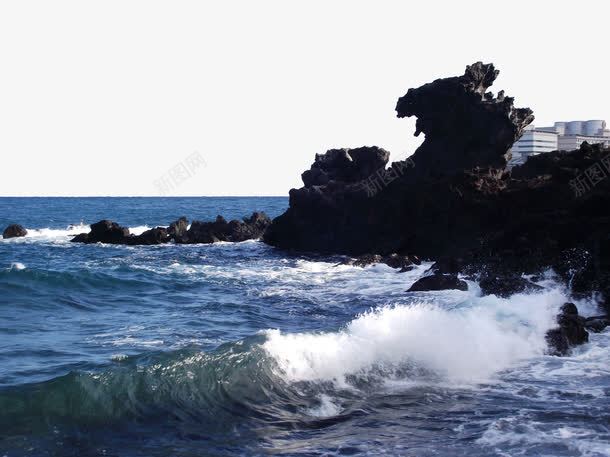 龙头岩风景图png免抠素材_新图网 https://ixintu.com 旅游景区 济州岛 著名景点 龙头岩 龙头岩风景图
