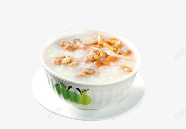 蘑菇瘦肉粥png免抠素材_新图网 https://ixintu.com 免扣素材 大米粥 瘦肉 白粥 米粥
