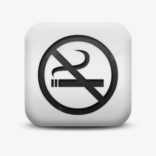 不光滑的白色的广场图标迹象没有png_新图网 https://ixintu.com icon matte no signs smoking square white 不光滑的 吸烟 图标 广场 没有 白色的 迹象
