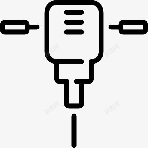 钻机图标png_新图网 https://ixintu.com 器皿 工具 建筑工具 施工 维修 设备 钻 钻头