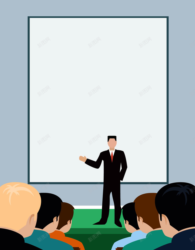 矢量扁平化商务会议海报背景ai设计背景_新图网 https://ixintu.com 企业文化 企业洽谈 会议 会谈 商务会议 商务办公 商务展示 商谈 扁平化 海报 矢量图 矢量素材 背景