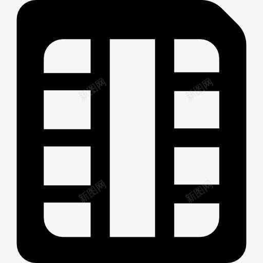 SIM卡图标png_新图网 https://ixintu.com 卡 手机 技术