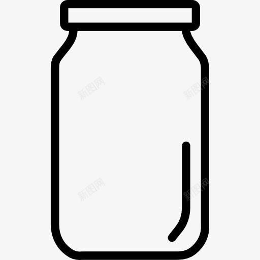 罐图标png_新图网 https://ixintu.com 容器 果冻 果酱 水果 甜 盖 罐 食品 食品和餐厅