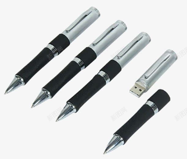USB接口的圆珠笔png免抠素材_新图网 https://ixintu.com USB 产品实物 圆珠笔 金属