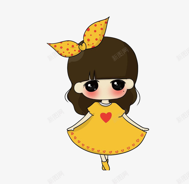 小希跳舞png免抠素材_新图网 https://ixintu.com 卡通图 小希 跳舞