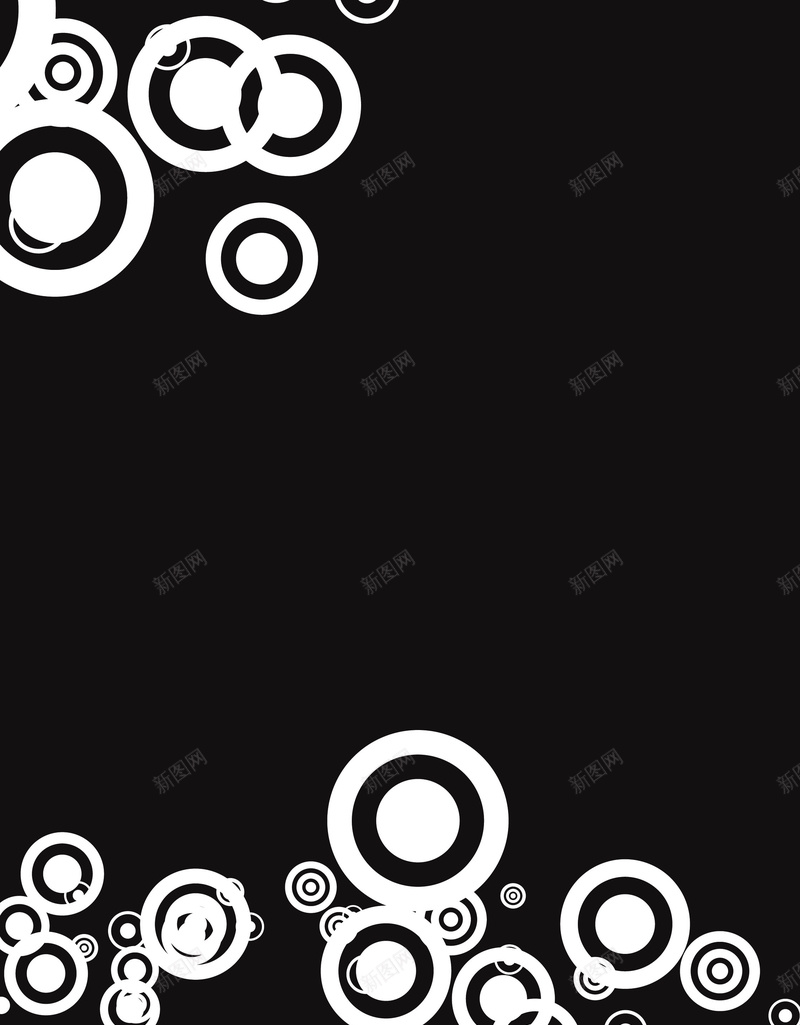 黑白几何圆圈动感音乐海报背景矢量图ai设计背景_新图网 https://ixintu.com 几何圆圈 几何音乐图案 动感海报 复古黑白背景图 影音娱乐 时尚潮流 矢量图 音乐主题 音乐海报 黑白背景