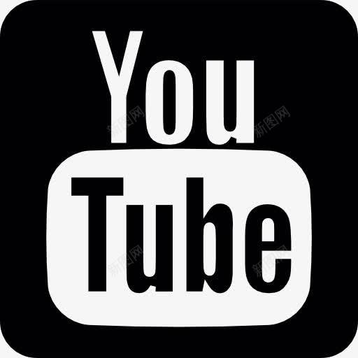 YouTube的标志图标png_新图网 https://ixintu.com 标准字视频 标志 标识 符号 视频播放器