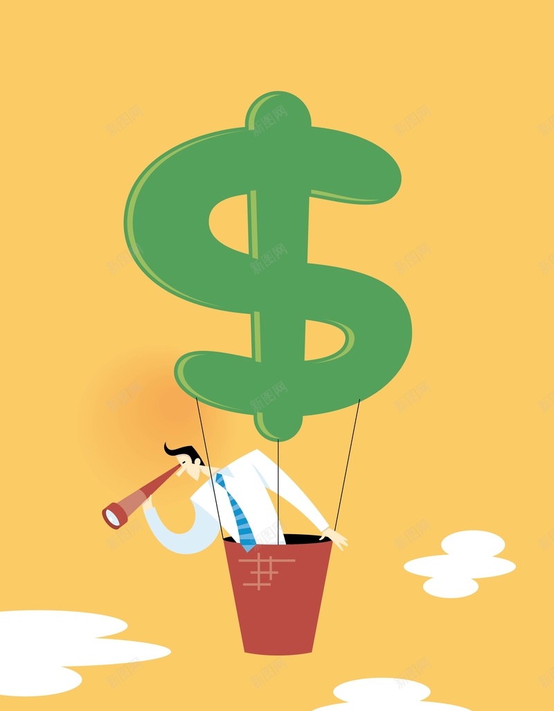 矢量扁平化创意抽象画金融观望背景ai设计背景_新图网 https://ixintu.com 几何 创意 扁平 扁平化 投资 抽象画 海报 渐变 现代抽象画 矢量 矢量图 背景 观望 金融 黄色