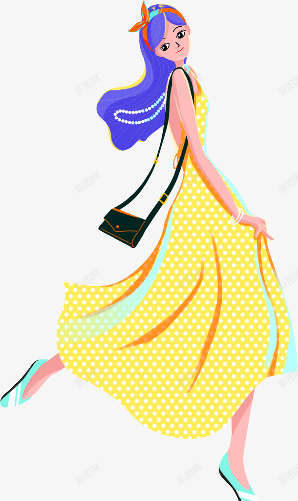 女人png免抠素材_新图网 https://ixintu.com 女人 女人素材 穿裙子的女人