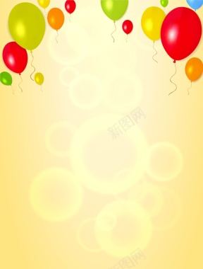矢量节日庆祝气球背景背景