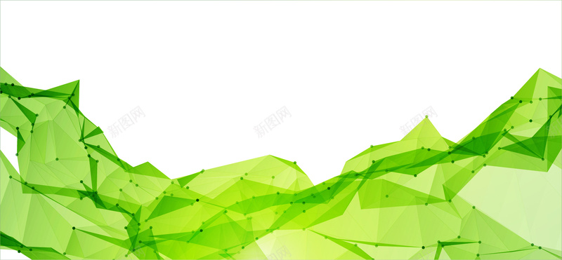 不规则几何图形背景矢量图ai设计背景_新图网 https://ixintu.com 三角形 不规则 几何 图形 多边形 扁平 海报banner 渐变 线条 绿色 矢量图