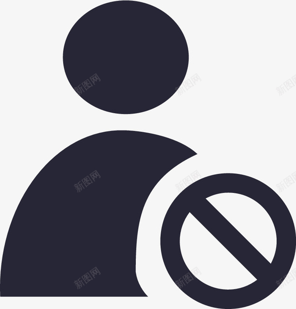 5v1社会黑名单矢量图图标eps_新图网 https://ixintu.com 5v1社会黑名单431818 矢量图