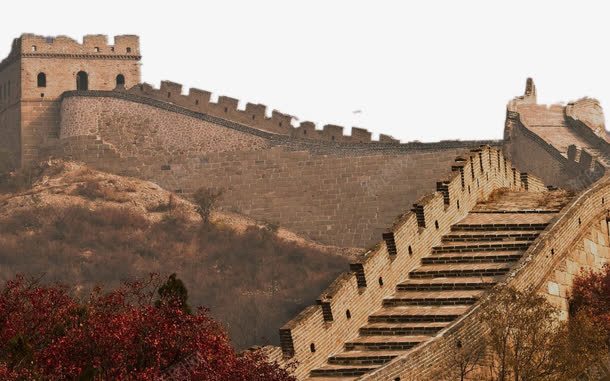中国北京万里长城png免抠素材_新图网 https://ixintu.com 各地名著 旅游景点 著名建筑