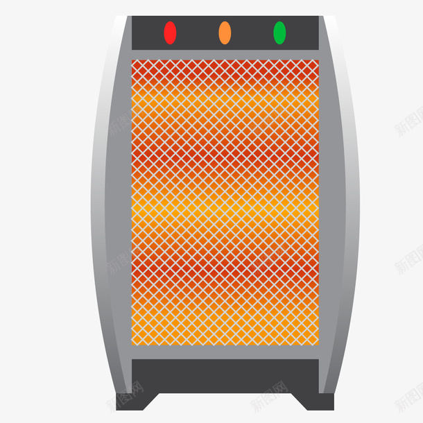 手绘加热器png免抠素材_新图网 https://ixintu.com 加热器 手绘画 矢量装饰 装饰 装饰画