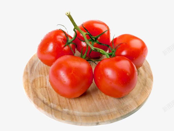 砧板食物png免抠素材_新图网 https://ixintu.com 生食 番茄 砧板食物 营养