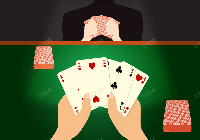 棋牌海报背景矢量图ai高清背景_新图网 https://ixintu.com 卡通 命运 对手 打牌 招聘 掌握 棋牌 棋牌背景 海报 游戏 矢量 背景 选择 矢量图