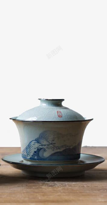 盖碗茶杯家用png免抠素材_新图网 https://ixintu.com 产品实物 家用 日用百货 盖碗 茶杯