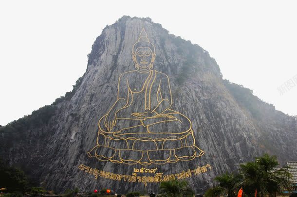 著名景点七珍佛山png免抠素材_新图网 https://ixintu.com 旅游景区 景点 泰国旅游 芭堤雅七珍佛山 著名景点