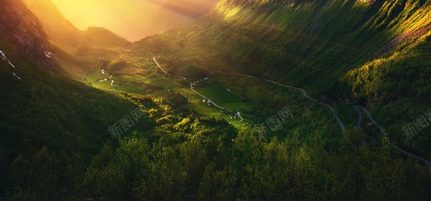夕阳背景jpg设计背景_新图网 https://ixintu.com 和谐 唯美 夕阳 大山