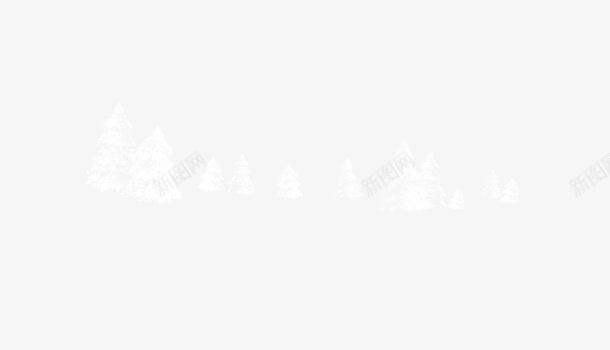 白色透明圣诞树png免抠素材_新图网 https://ixintu.com 圣诞 圣诞树素材 圣诞节 快乐 白色 透明