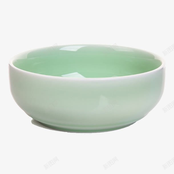茶具零配青瓷茶洗png免抠素材_新图网 https://ixintu.com 产品实物 小鱼缸 洗茶道配件 笔洗杯 茶具 茶缸