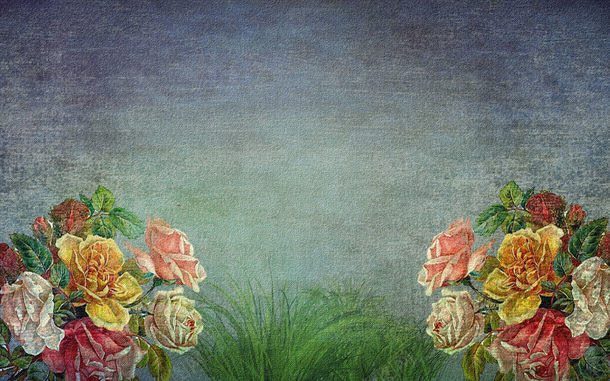 彩色玫瑰花与草jpg设计背景_新图网 https://ixintu.com 图片素材 布料背景 布纹背景 底纹背景 彩色玫瑰花与草图片 彩色玫瑰花与草图片素材下载 彩色花卉 纹理背景 织物背景 背景花纹 背景花边 草 面料背景