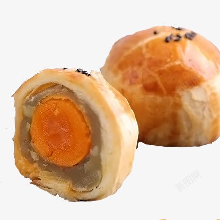 糕点蛋黄酥png免抠素材_新图网 https://ixintu.com 产品实物 小吃 糕点 蛋黄 蛋黄酥