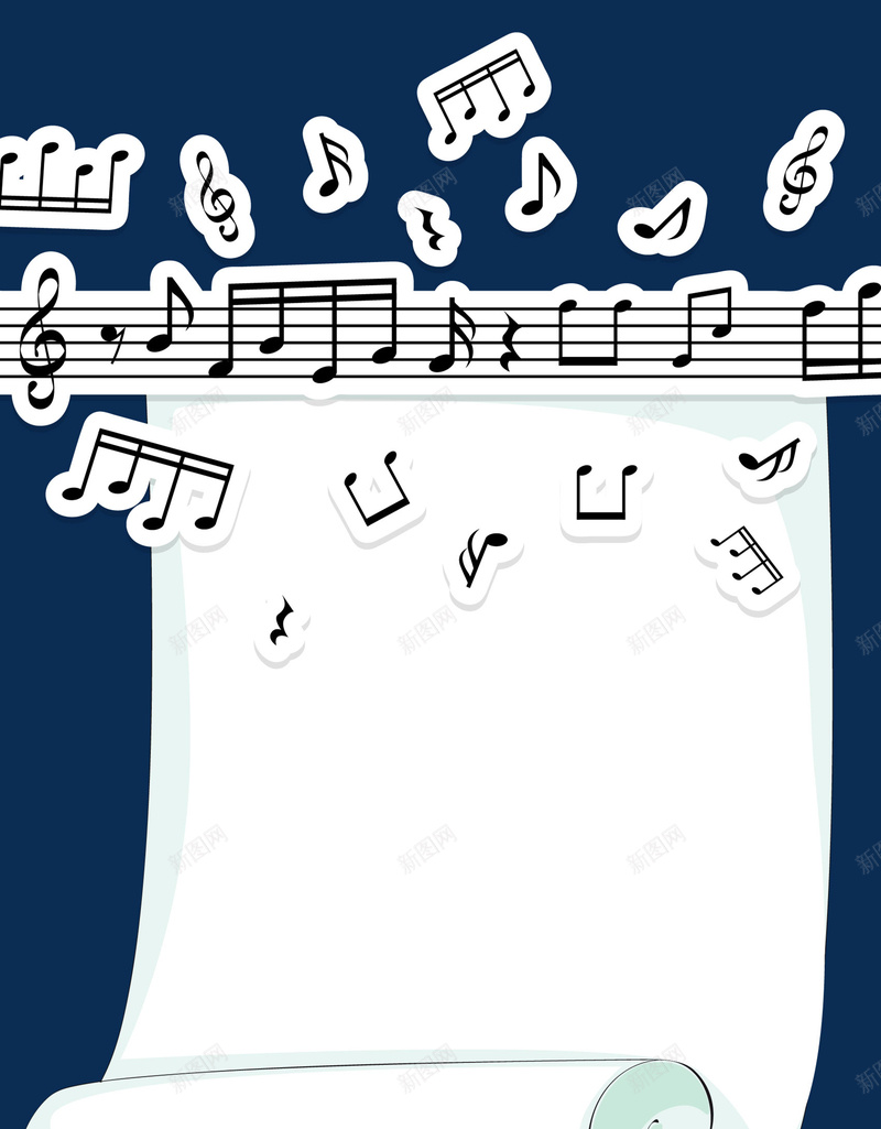 矢量音乐音符演唱会海报背景ai设计背景_新图网 https://ixintu.com 乐器 五线谱 培训 宣传 扁平化 手绘 教育 歌唱 比赛 海报 演唱 演唱会 演奏 质感 音乐 音符 矢量图