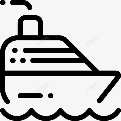 巡航图标png_新图网 https://ixintu.com 游船 游艇 船 船舶 运输船