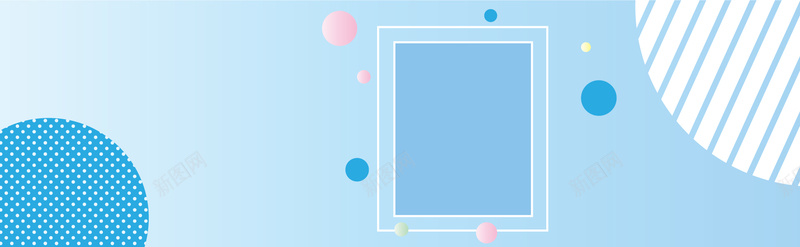 蓝色简约矩形几何促销banner矢量图ai设计背景_新图网 https://ixintu.com 促销banner 几何 几何促销 几何拼接 几何渐变 扁平 波点 矩形 简约 矢量图