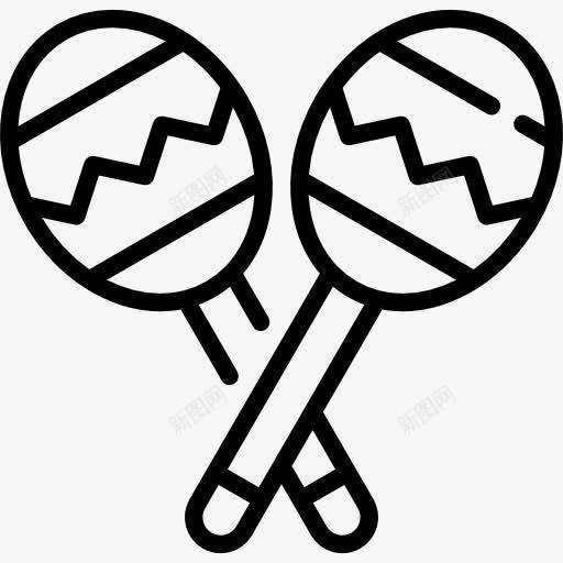 沙球图标png_新图网 https://ixintu.com 乐器 乐队 打击乐器 狂欢 音乐
