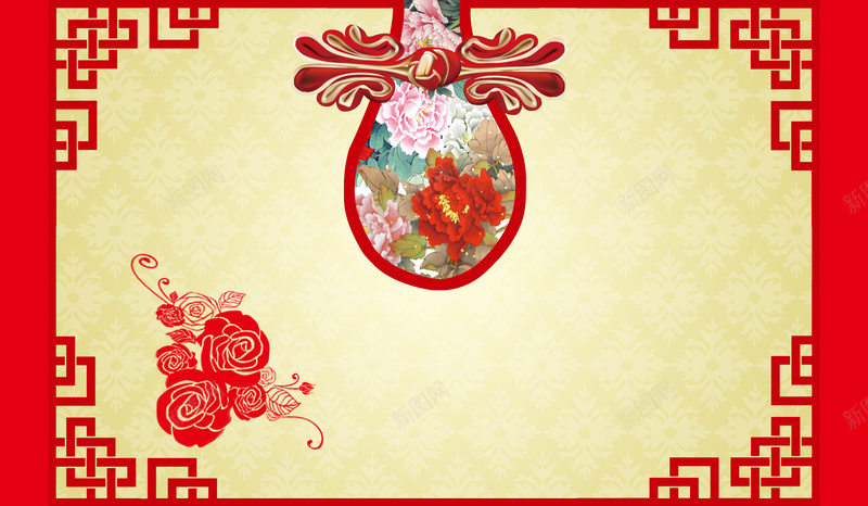婚礼舞台背景psd设计背景_新图网 https://ixintu.com 中国风 中式 喜庆 婚庆背景 婚礼 婚礼婚庆背景舞台 婚礼舞台 牡丹 红色