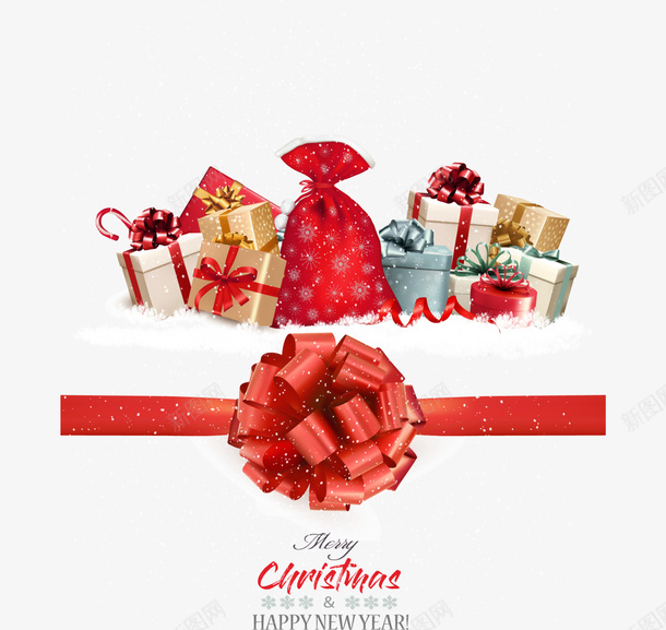 圣诞节多彩圣诞礼物png免抠素材_新图网 https://ixintu.com christmas merry 圣诞快乐 圣诞礼物 圣诞节礼物 多彩礼盒
