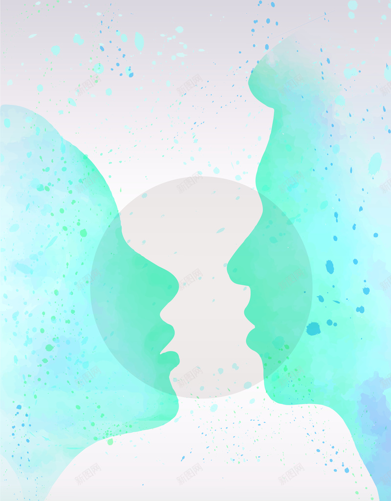 创意亲吻背景矢量图ai设计背景_新图网 https://ixintu.com 亲吻 剪影 小清新 手绘 文艺 水彩 清新 爱情 简约 矢量图