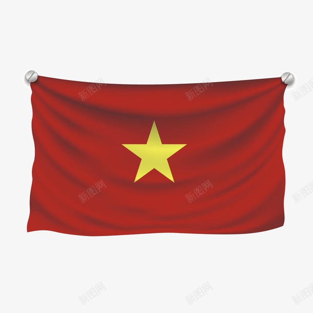 旗标国家越南矢量图ai免抠素材_新图网 https://ixintu.com 国家 旗标 越南 矢量图