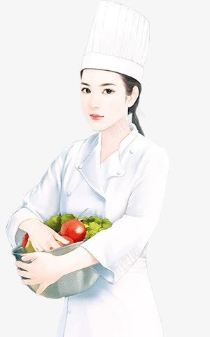干净厨师服女子png免抠素材_新图网 https://ixintu.com 厨师 女子 干净