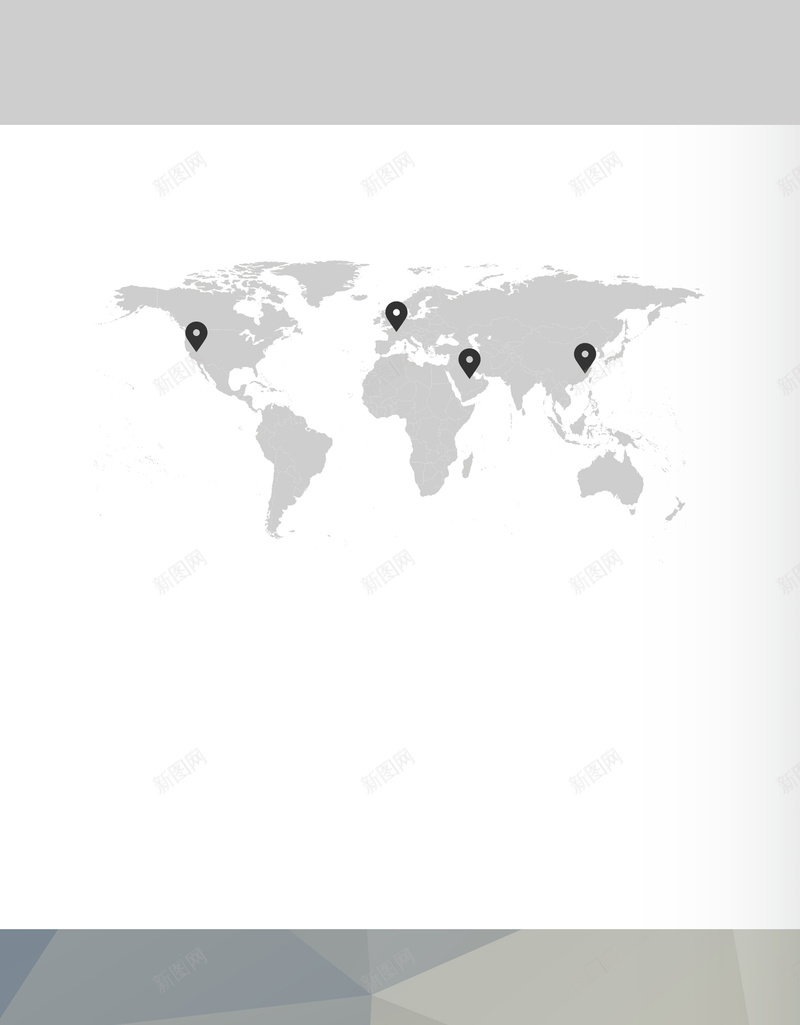 简单商务封面地图矢量背景ai设计背景_新图网 https://ixintu.com 个性潮流 几何图形 商务背景 宣传手册 时尚元素 杂志封面 矢量素材 花纹底纹 矢量图