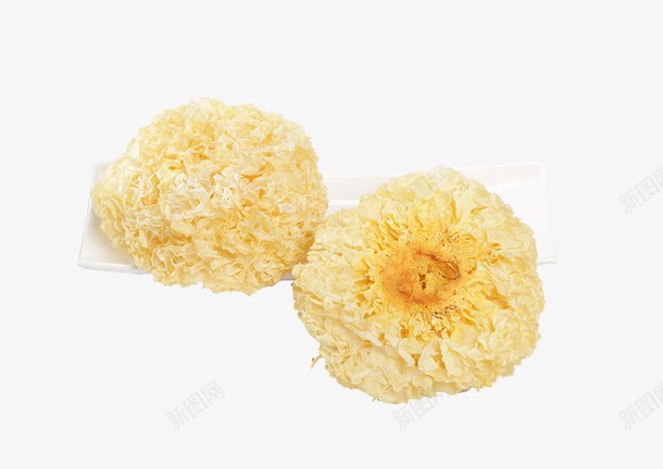 滋补银耳食材png免抠素材_新图网 https://ixintu.com 养生 滋补 银耳 食材 黄色