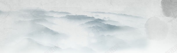水墨山背景psd免抠素材_新图网 https://ixintu.com 山 水墨 背景图