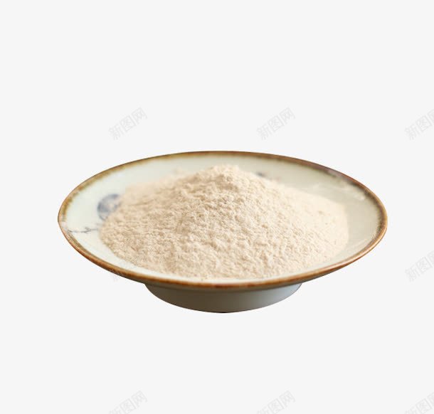茯苓粉png免抠素材_新图网 https://ixintu.com 中药材 白茯苓 茯苓 野生茯苓
