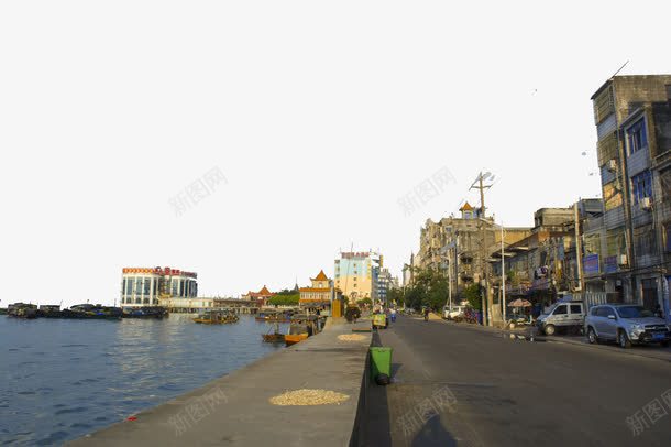 立体建筑北海城市渔港png免抠素材_新图网 https://ixintu.com 北海 建筑 打渔 海边 渔港 渔船 港湾 码头 立体