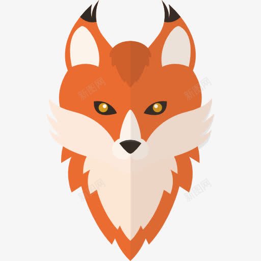 Fox图标png_新图网 https://ixintu.com 动物 动物园 动物王国 狐狸 野生动物