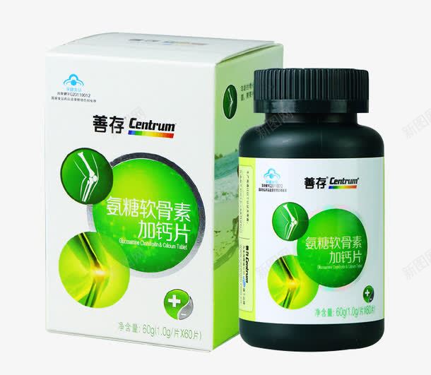 善存氨糖软骨素png免抠素材_新图网 https://ixintu.com 产品实物 保健品 加钙片 善存氨糖软骨素 营养品
